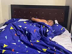 My friend's wife says, 'Let me teach you how to suck it properly.'