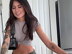 sneaky teen charlette mae has public sex with scott stark in household fantasy