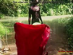 Bath turns into hardcore doggy with big black cock 😍