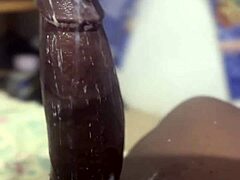 Huge Thick Black Dick Guy Creams Throat