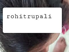 Rohitrupali sucking black cock while husband watches