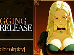 Ember obedience in F4M erotic audio with BDSM roleplay and strapon femdom.