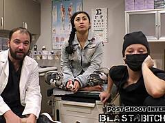 Jasmine Rose's back gets blasted with cum 😈