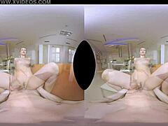 Nikky Dream Delivers Intense Footjob And Anal Assfucking In Hardcore Fishnets Vr Reality Scene