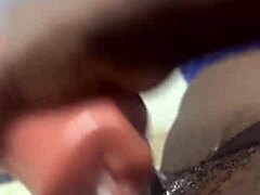 Huge Thick Black Dick Guy Creams Throat