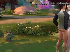 Military Guy Blows Job in Public Park 😏