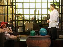 Mature Brunette Slut Sucks Big Cock And Rides Cumshot