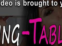 fucked masseuse in lingerie gets cumshot after gloryhole massage