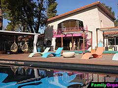 Family Guy TOUNGUING His Friend's STEPDaughter In PIGTAILS On SAUSAGE Day