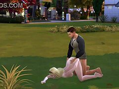 Military Guy Blows Job in Public Park 😏