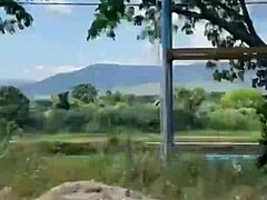 Watch Me Fuck My Hot Colombian Girlfriend On Public River!