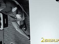 Emma Takes a Hard Bareback Pounding from a Horny Officer at the Desk