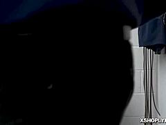 Security Guard Face Fucks Shoplifter Emma Starletto In Office