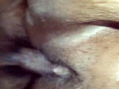 balls slapping against that big clit while fucking her ass hard