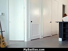 Young Stepdaughter Appreciates Stepdad's Kindness With Horny Fucking