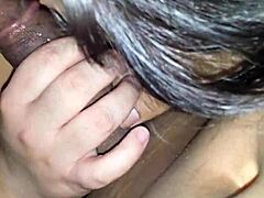 Filipina BBW Sucks Cock Deeply