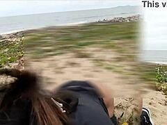 anal adventure on the beach with watching perverts