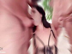 sina velvet takes balls deep anal in 5on1