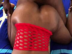 Hot black babe doggystyle?