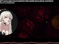 Ember obedience in F4M erotic audio with BDSM roleplay and strapon femdom.