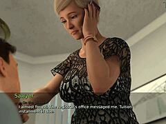 My Husband's Boss Squirts on Big Cock in Kinky 3-Some Blowjob