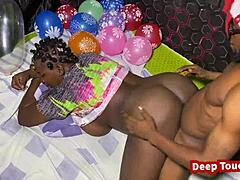 Couple Spanking During Christmas Sex?