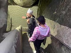 Scandalous blowjob in Guatape Colombia.