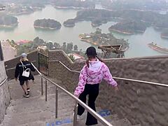 Scandalous blowjob in Guatape Colombia.