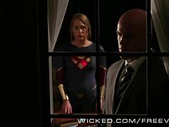 Lex powerfully fucks Supergirl in intense cosplay parody