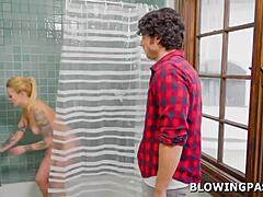 never knew stepsis is good at blowjobs