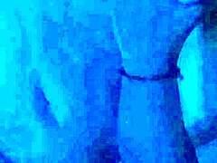 skinny latina opens her virgin pussy for licking first time