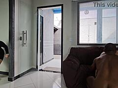 i was surprised watching my friend fuck that big ass milf with his monster cock