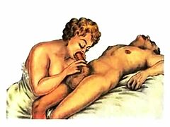 these vintage erotic drawings are fascinating