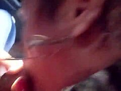 brazilian shemale gives oral in car