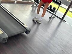 Passionate Gym Couple Fucks After Her Workout Session