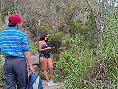 Old Pervert Fucks Busty Peasant! Is She Wet for His Cock?