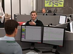 My Husband's Boss Squirts on Big Cock in Kinky 3-Some Blowjob