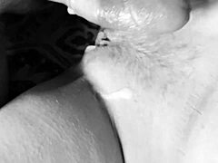 Housewife's Shaved Pussy Gets Monster Cock Closeup Fuck and Cumshot