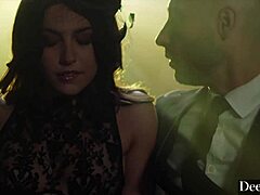 Dominate Chanel Camryn in Latex Publicly!