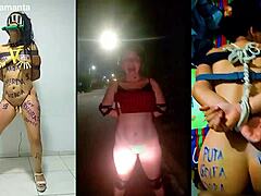 Bound slut Samantha gets fucked in BDSM humiliation session