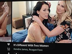 pawg anna claire clouds discovers tattooed roommate vanessa sky watching lesbian porn