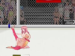 Princess Wrestling Lesbian Street Fight Catfight