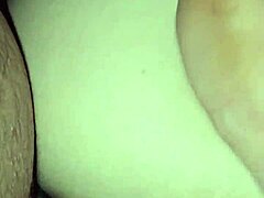 wife bends over for creampie in big pussy and ass