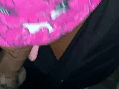 i'm giving a blindfolded blowjob and cummin' all over