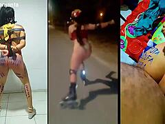 Bound slut Samantha gets fucked in BDSM humiliation session