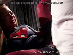 Lex powerfully fucks Supergirl in intense cosplay parody
