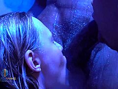 Shower Whores Rebel Rhyder And Avery Jane Gagging On Monster Cocks