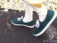 Small Teen 18+ Takes Massive Cock Hard