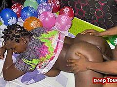 Couple Spanking During Christmas Sex?