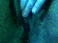 skinny latina opens her virgin pussy for licking first time